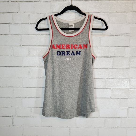 PINK Victoria's Secret Tops - Victoria's Secret "American Dream" tank
